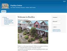 Tablet Screenshot of pacificaonline.org